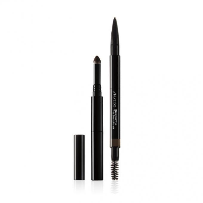 Shiseido 3 In 1 Brow Pencil Powder And Brush  - Brow Inktrio 3-in-1 Brow Pencil, Powder And Brush 04 Ebony