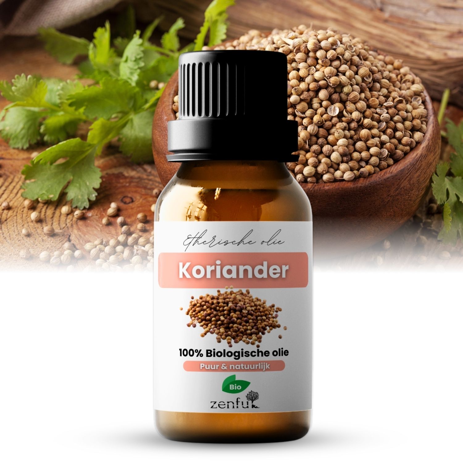 Zenful Koriander olie biologisch 10 ml