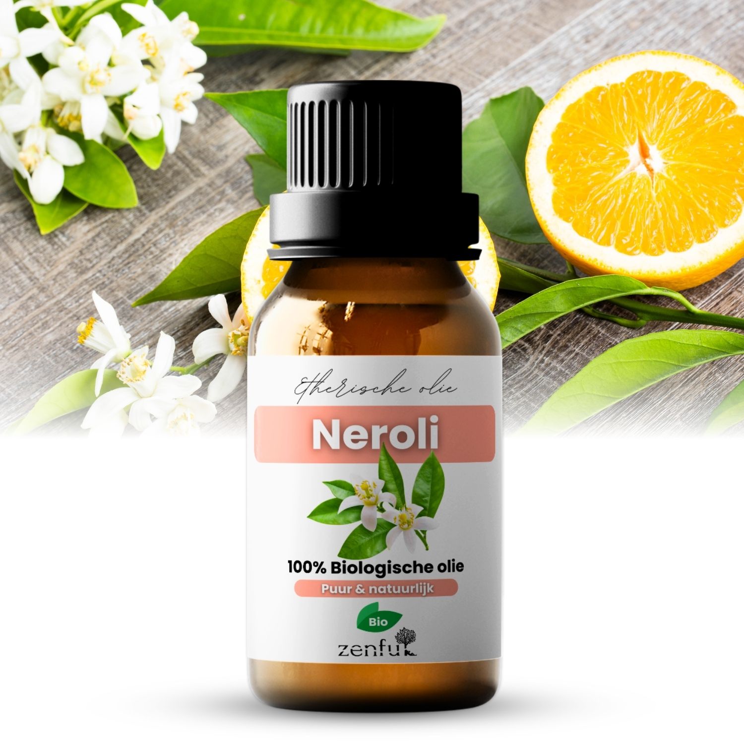 Zenful Neroli (Oranjebloesem) olie biologisch 10 ml