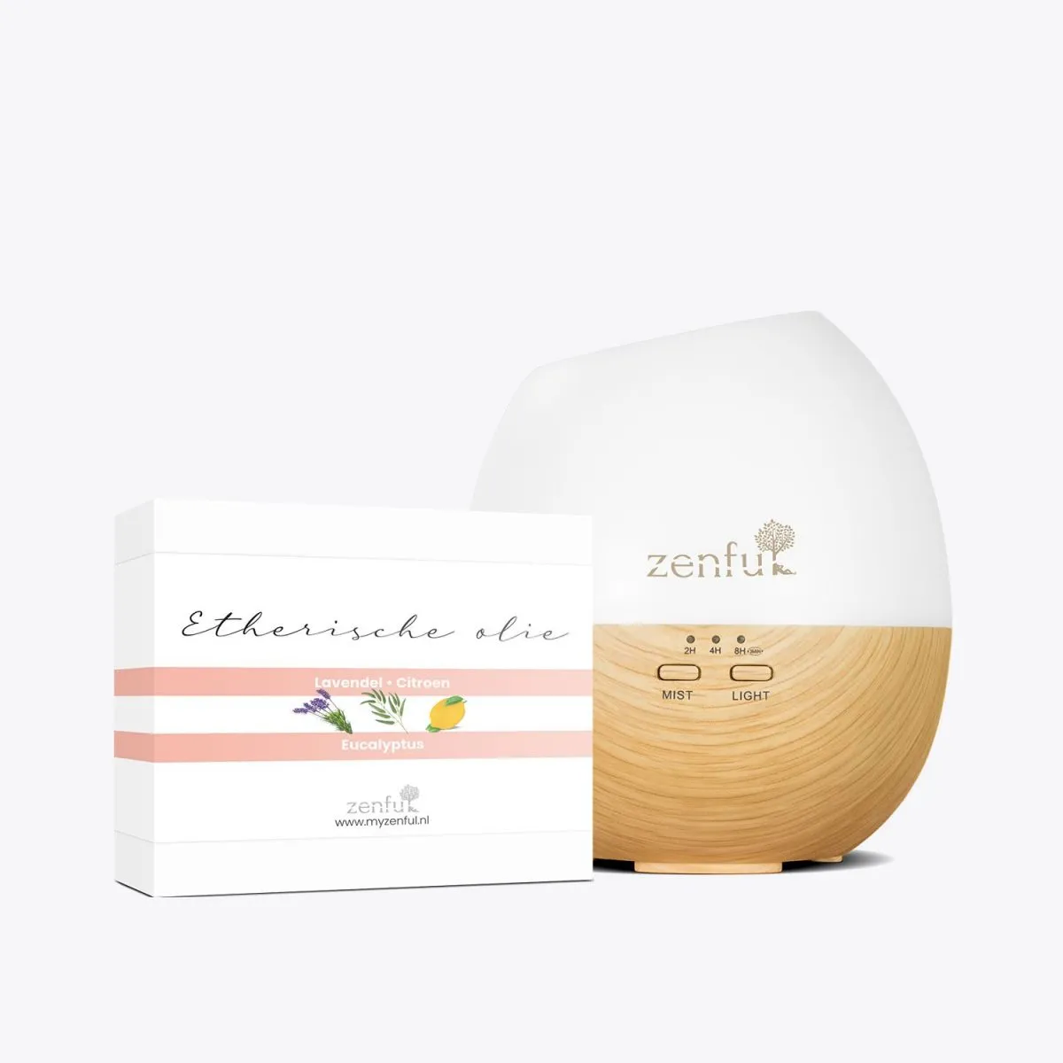 Zenful Starterset aromatherapie - Oasis + Etherische olie set
