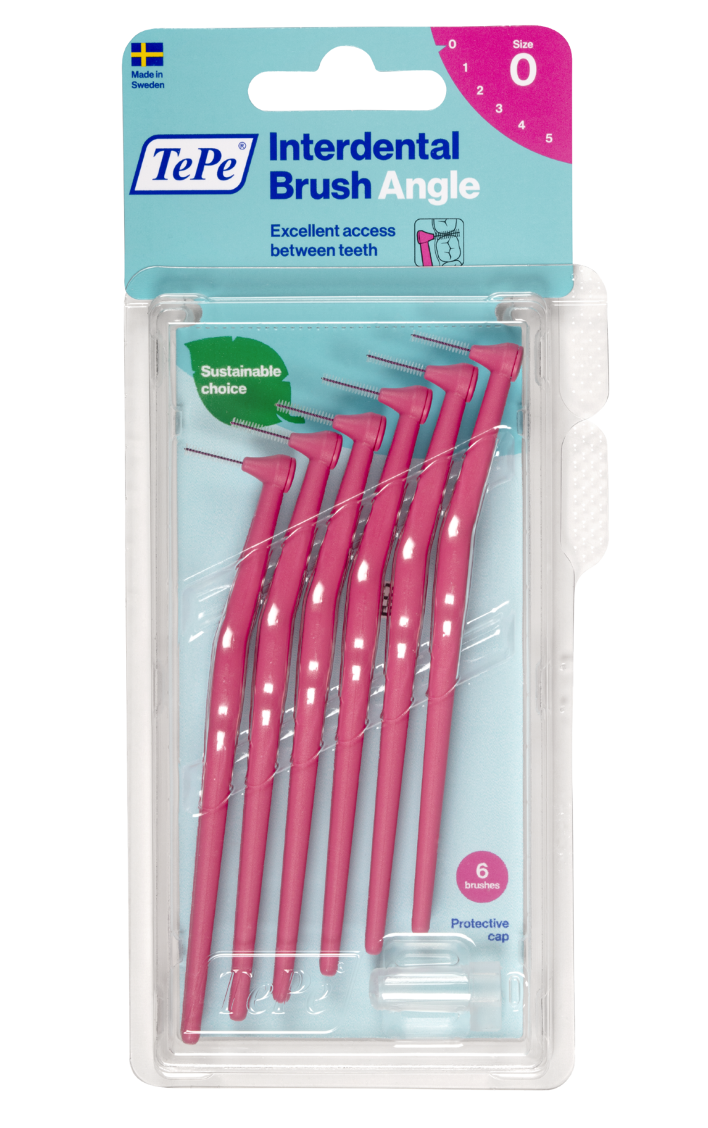 TePe Interdentale Rager Angle Roze 0,4mm