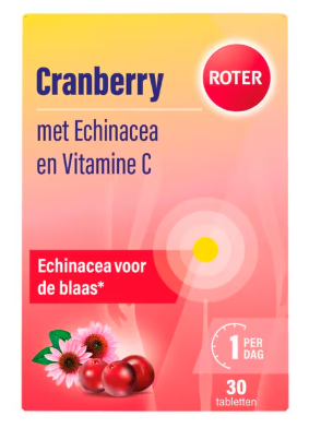 Roter Blaas vitamine c cranberry echinacea 30 tabletten