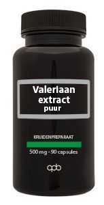 Valeriaan extract 500 mg puur 90 Capsules