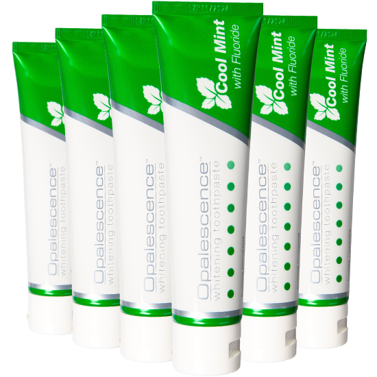 Whitening Tandpasta Cool Mint - 6 x 100 ml Voordeelverpakking