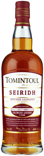 Tomintoul Seiridh Oloroso Sherry Finish 70CL