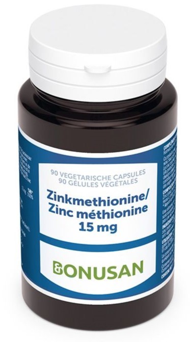 Bonusan Zinkmethionine 15mg 90 Capsules