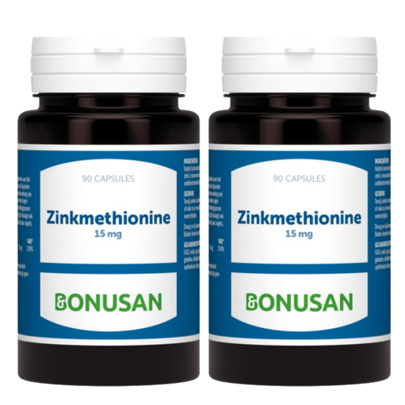 Bonusan Zinkmethionine 15mg 180 Capsules