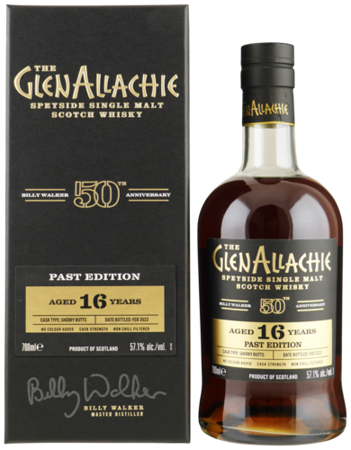 Glenallachie 16 Years Billy Walker Anniversary Past Edition 70CL