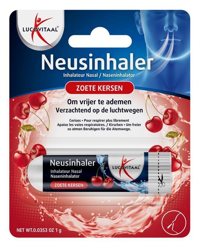 Neusinhaler zoete kersen 1 Stuk