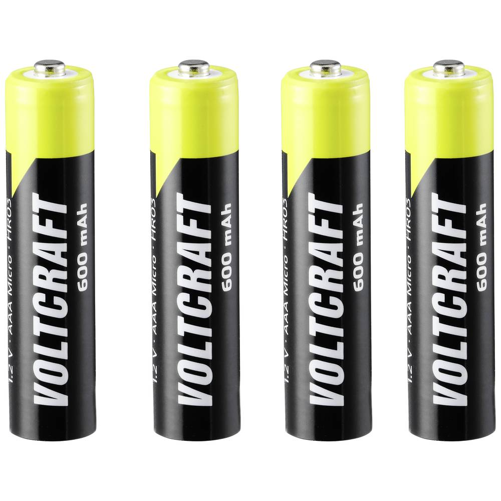 Endurance Oplaadbare AAA batterij (potlood) NiMH 600 mAh 1.2 V 4 stuk(s)
