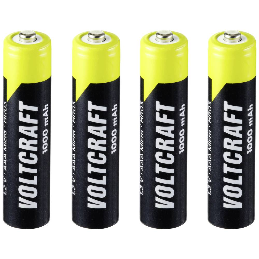 Endurance HR03 Oplaadbare AAA batterij (potlood) NiMH 1000 mAh 1.2 V 4 stuk(s)