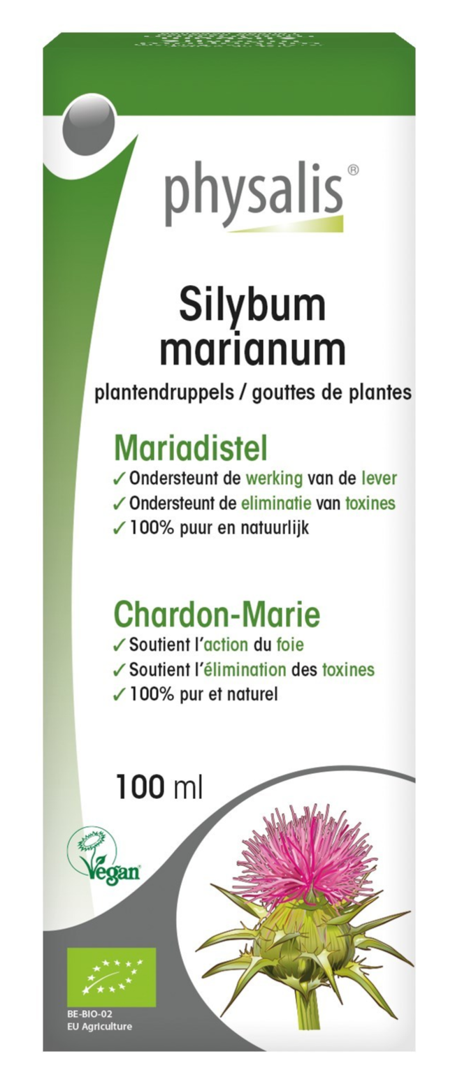 Silybum Marianum Plantendruppels Bio