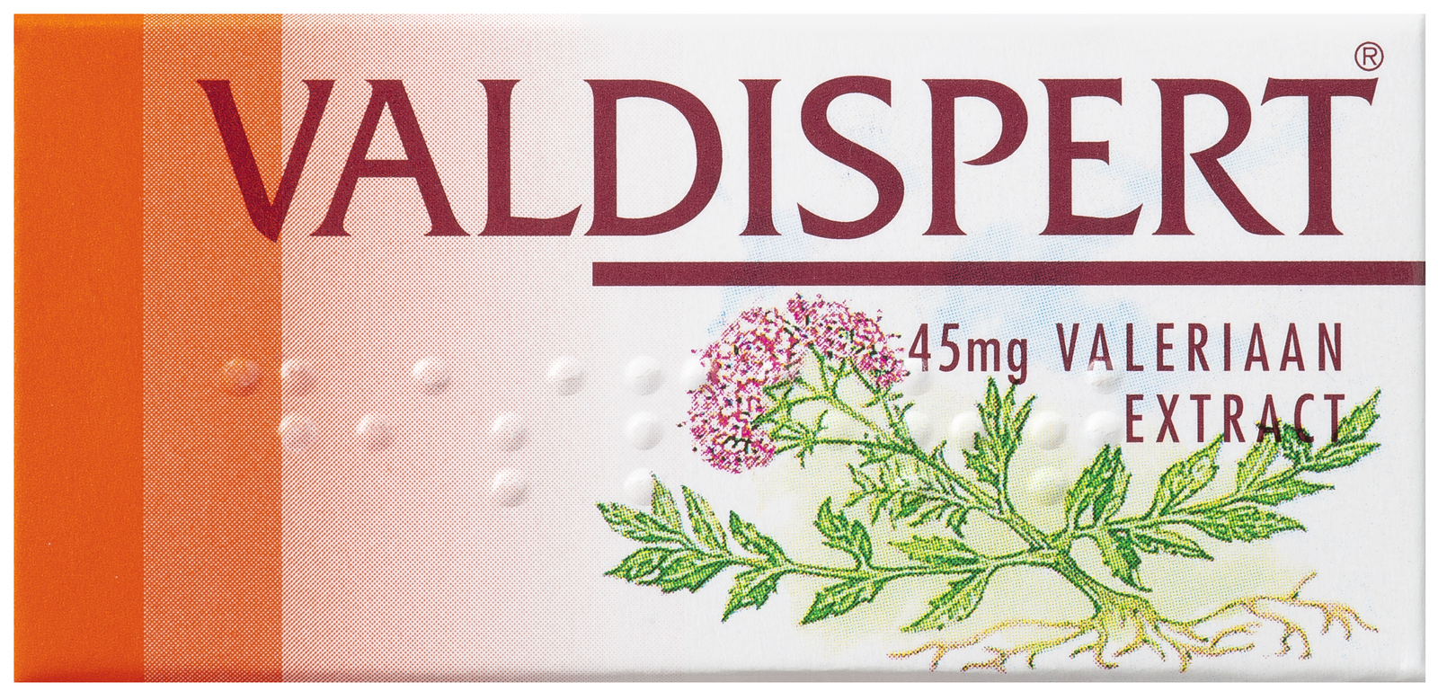 45 mg Valeriaanextract Tabletten - bij lichte vormen van nervositeit en spanning -