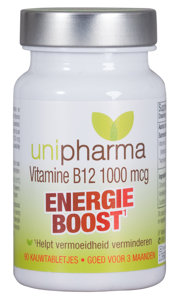 Vitamine B12 1000mcg Energie Boost