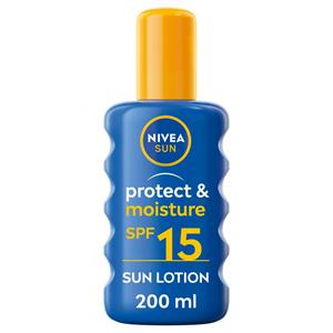 Nivea Sun Protect & Moisture Sun Spray SPF15 200 ml