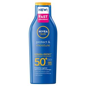 Nivea Protect & Moisture Sun Lotion SPF 50+ 200 ml