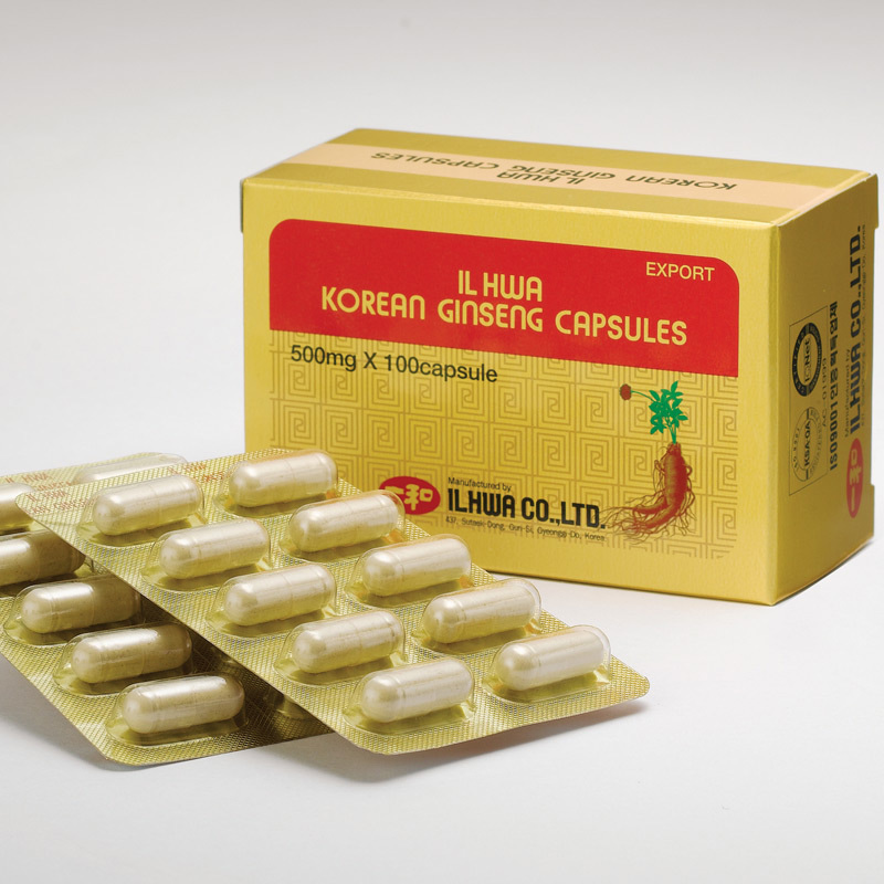 Il Hwa Ginseng poeder 500 mg 100cap