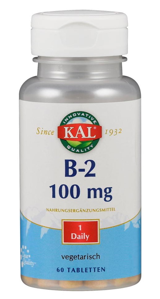 Vitamine B2 100mg Tabletten