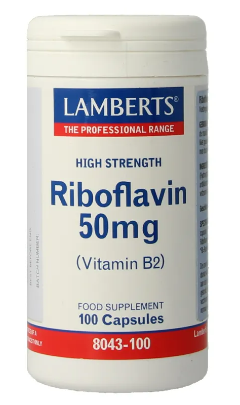 Riboflavine 50mg Capsules