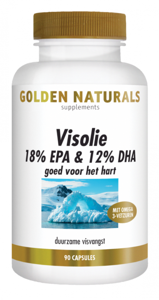 Golden Naturals Visolie -18% EPA & 12% DHA Softgel Capsules