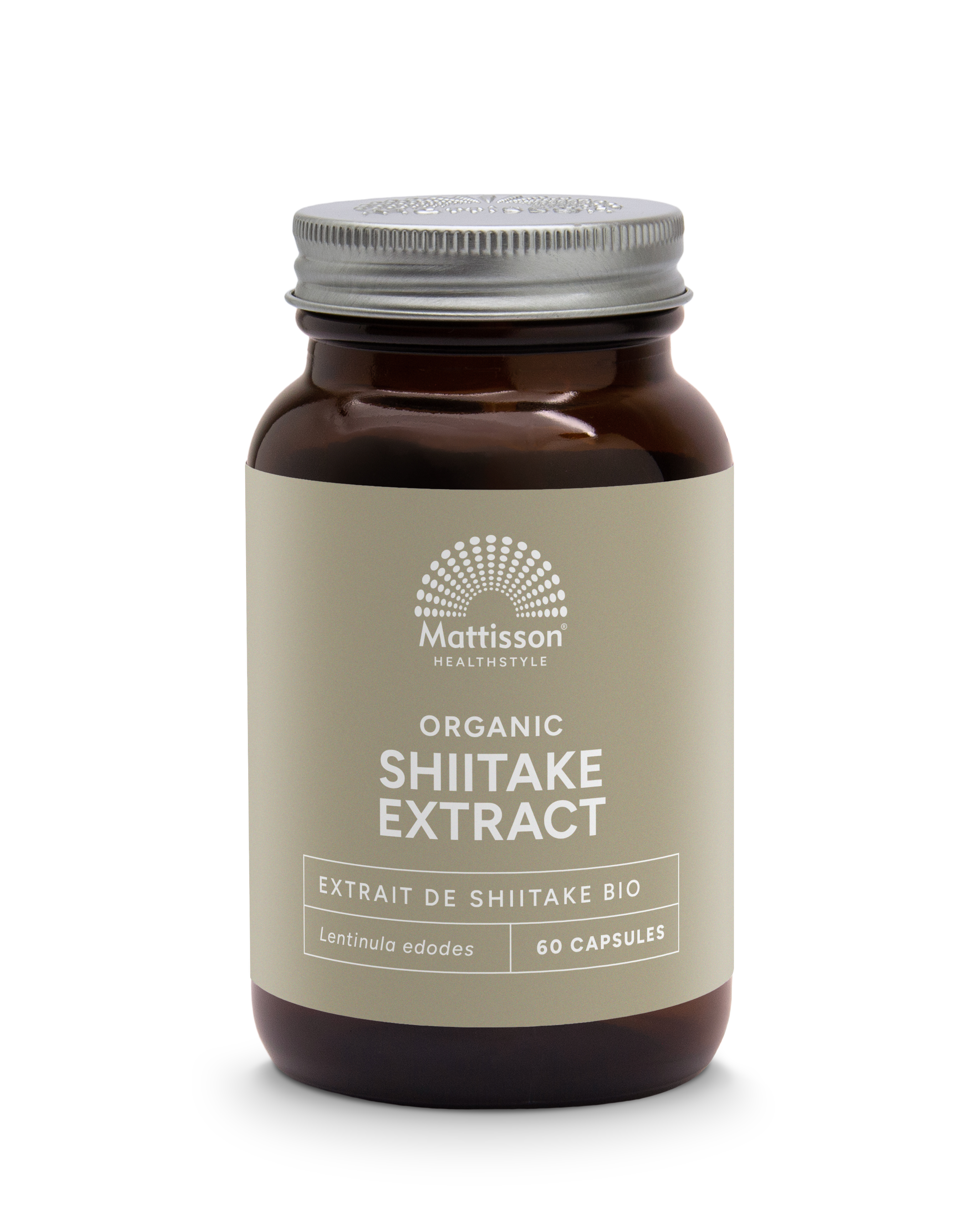 Mattisson HealthStyle Biologische Shiitake Capsules