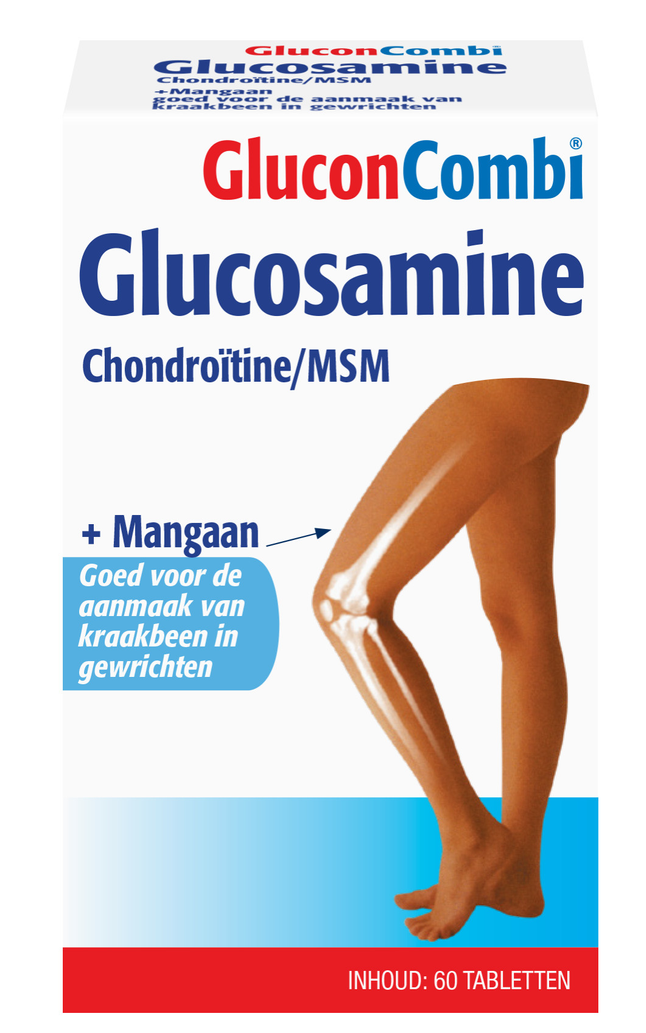GluconCombi Glucosamine Chondroïtine/MSM Tabletten