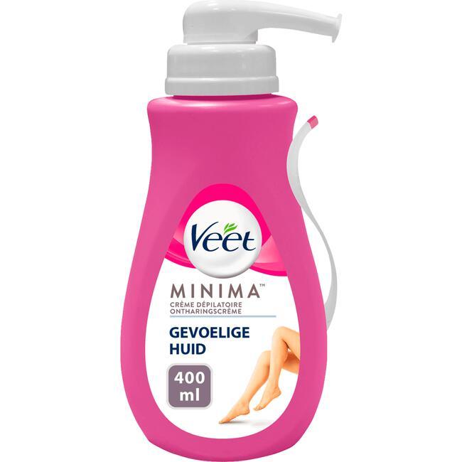 Ontharingscreme pomp gevoelige huid 400ml