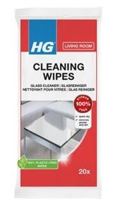 HG Glasreiniger wipes 20 st 20st