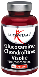 Lucovitaal Glucosamine Chondro&iuml;tine Visolie 1500/500/200mg Capsules