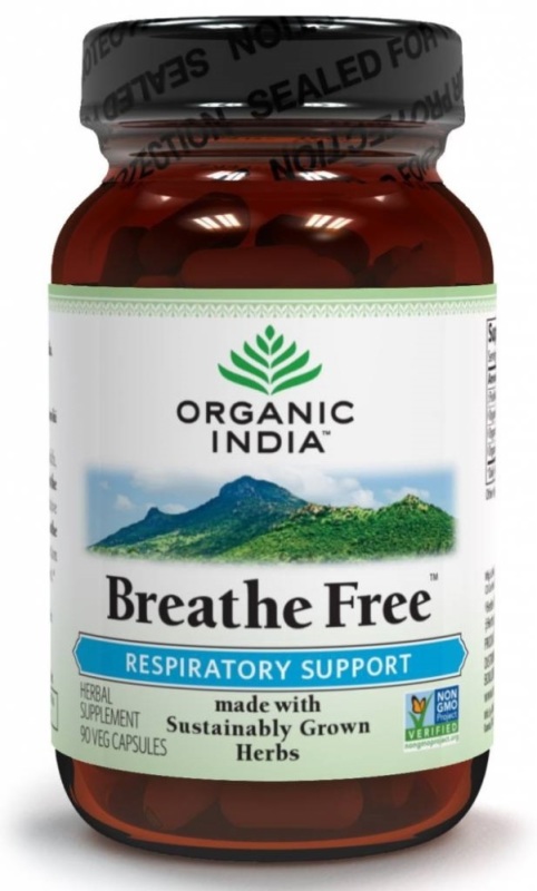 Organic India Breathe free bio caps 90 Capsules