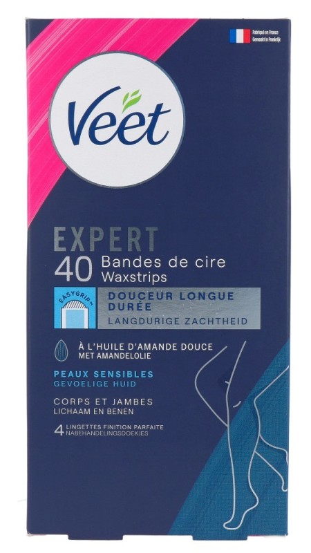 Expert koude waxstrips been sensitive 40 Stuks