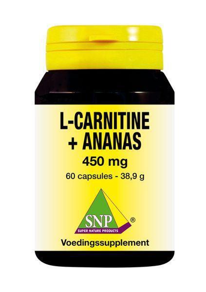 SNP L carnitine ananas 450 mg 60capsules