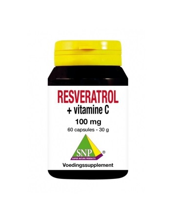SNP Resveratrol + vitamine c 100 mg 60 capsules