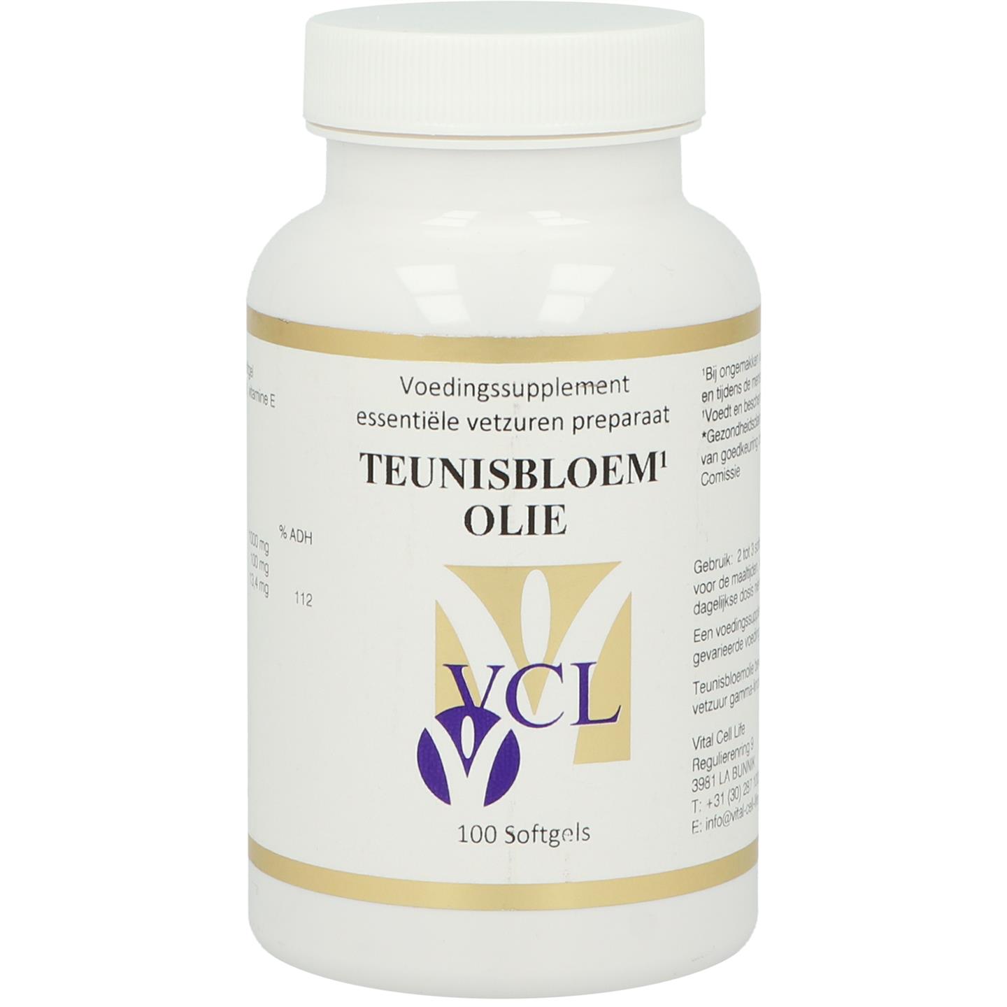 VCL/ Vital Cell Life Teunisbloemolie 1000 mg
