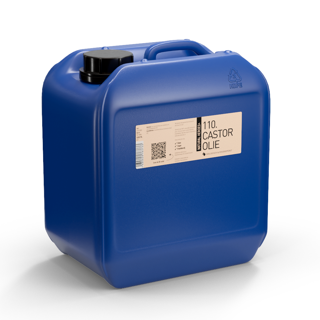 Natural Heroes Castorolie (Biologisch & Koudgeperst) Jerrycan / 5000 ml