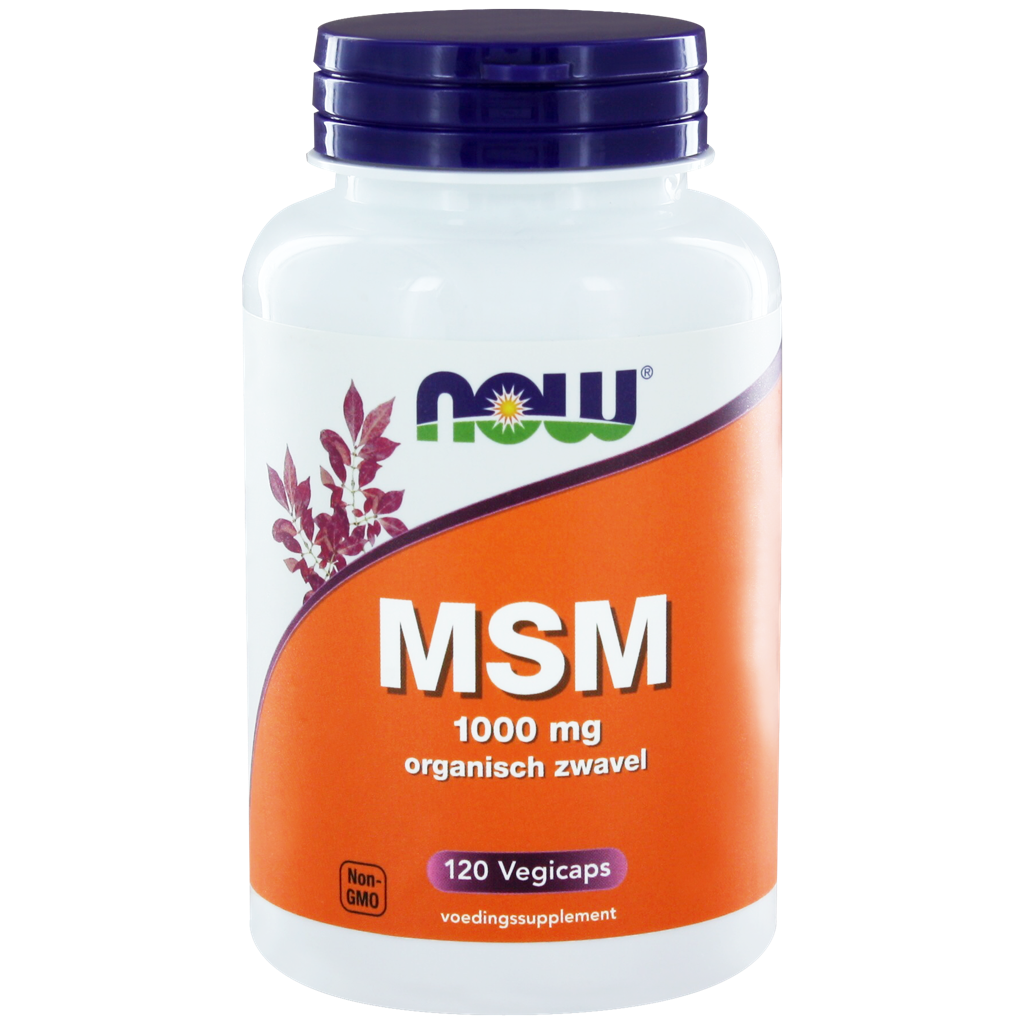 NOW MSM 1000mg Capsules