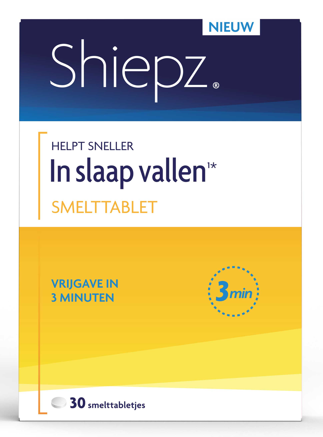 Helpt Sneller in Slaap Vallen¹* Smelttabletten
