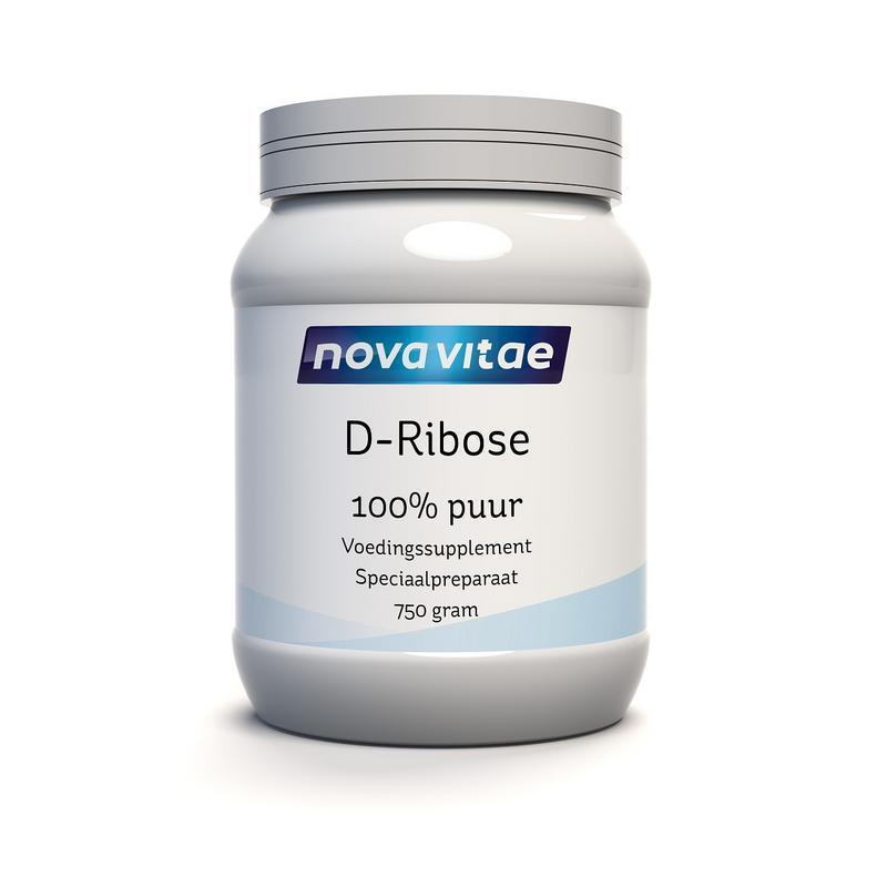 Nova Vitae D ribose 100% puur 750 Gram