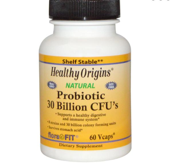 Healthy Origins Probiotica, 30 miljard CFUs (60 Vcaps) - 