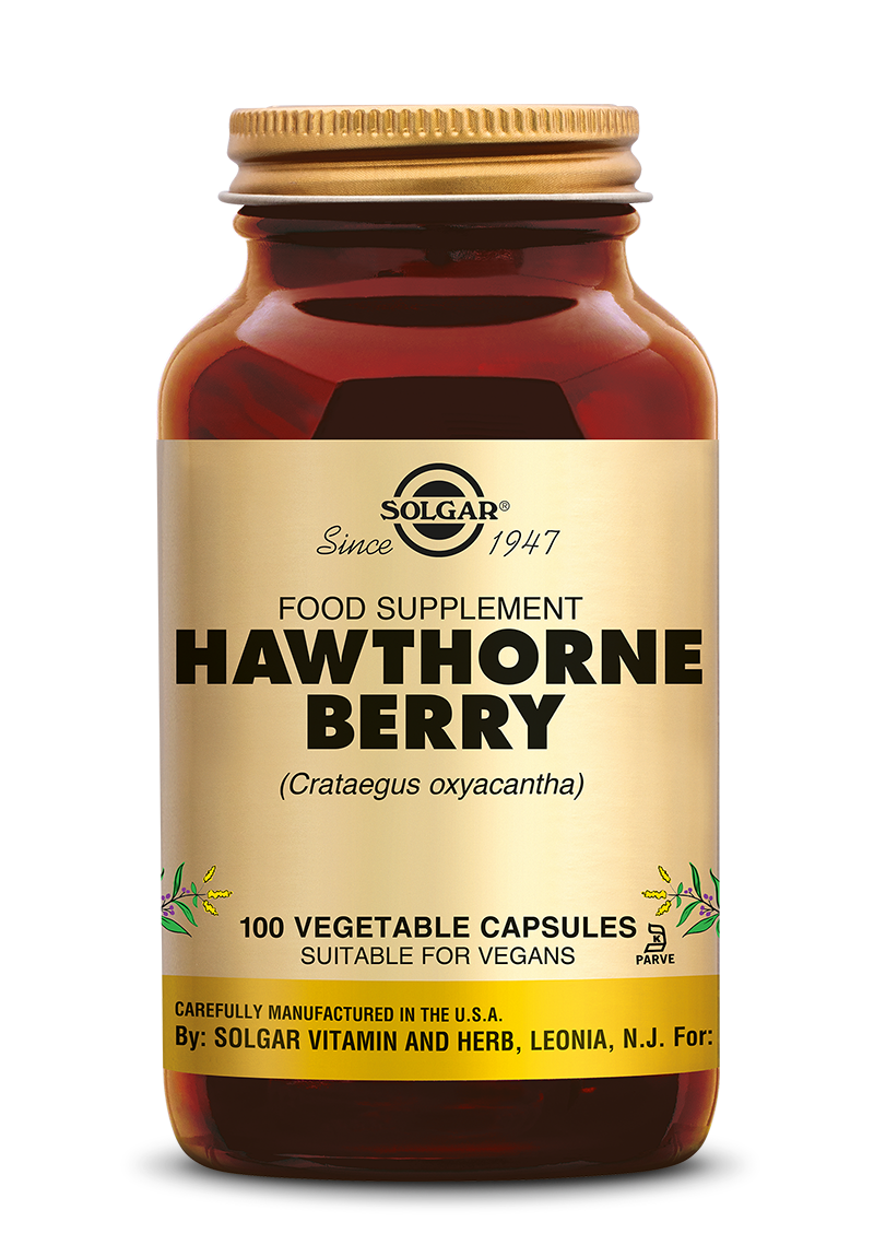Solgar Hawthorne (Meidoorn) Berry Capsules