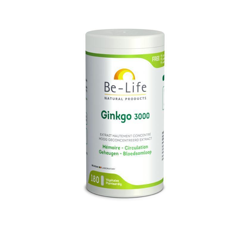 Be-life Gink-go 3000 bio 180 Softgels