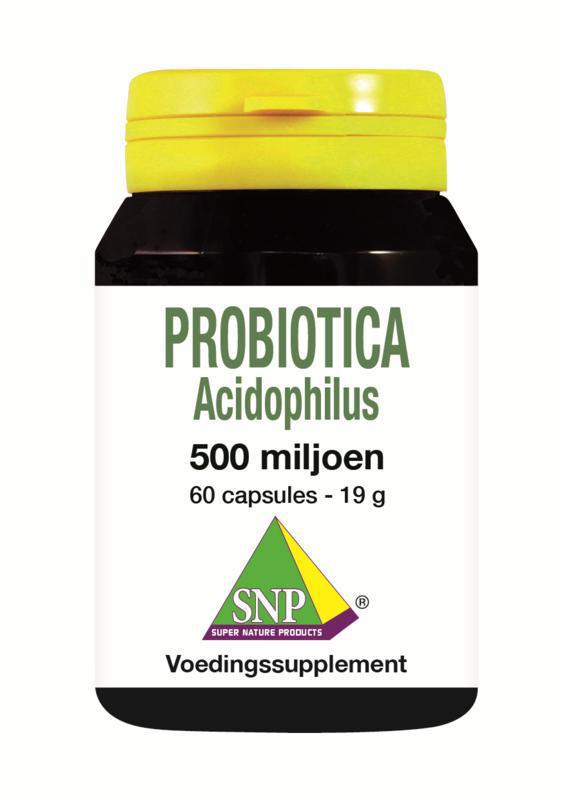 SNP Probiotica acidophilus 500 miljoen 60 capsules