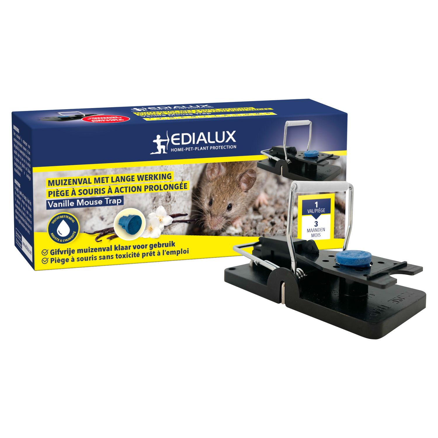 Edialux Vanille Muizenval 1 Stuk