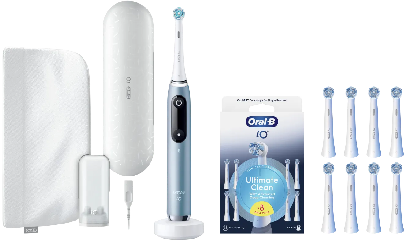 Oral-B iO 9n Marineblauw + 8 opzetborstels
