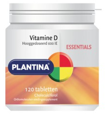 Plantina Vitamine d 400 ie 120 tabletten