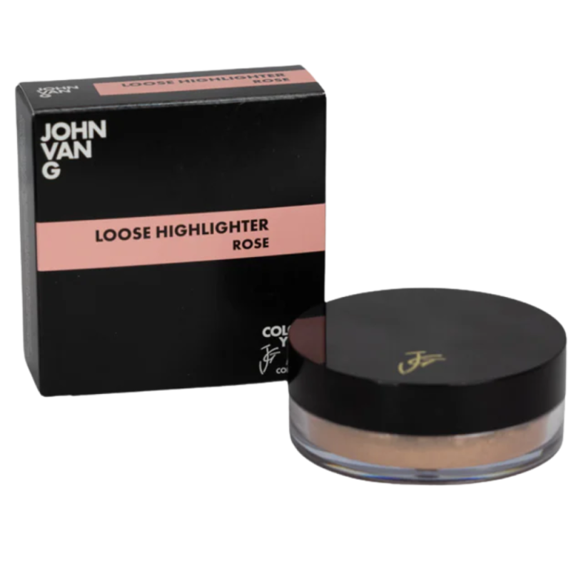 John van G Loose highlighter rose - glam & glow 8,5 gram