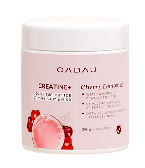 Cabau Creatine+ Cherry Lemonade Poeder