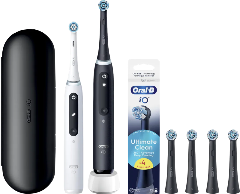 Oral-B iO 5N Duo Pack Zwart en Wit Value Pack