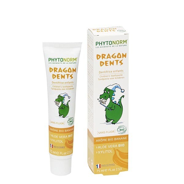 Dragondent kind tandpasta banaan 75 ML
