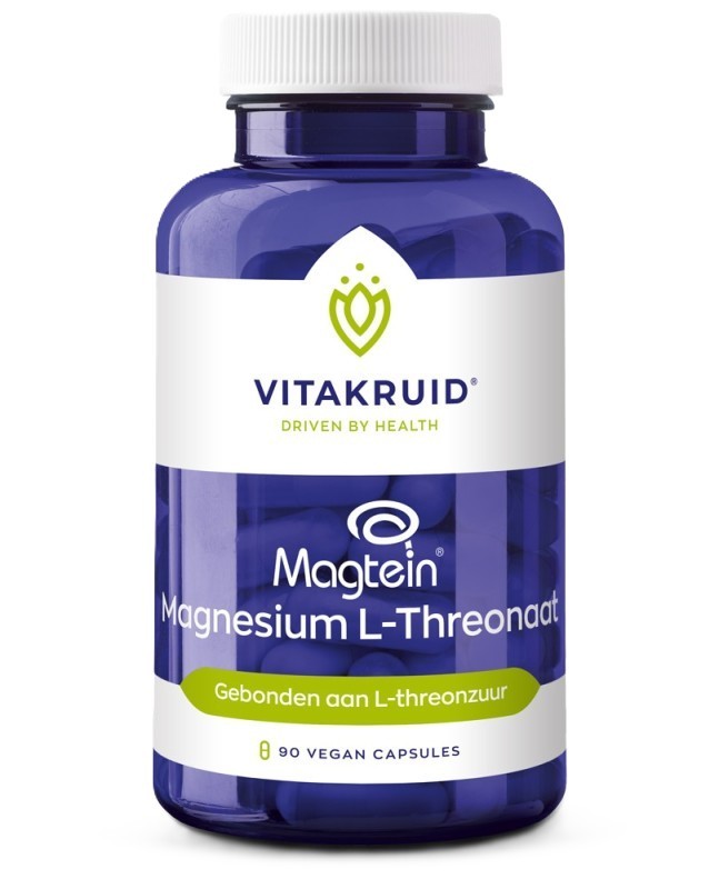 Vitakruid Magnesium l-threonaat 90 Vegan capsules